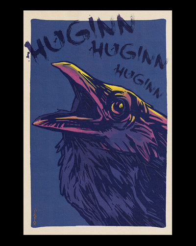 Huginn Art Print